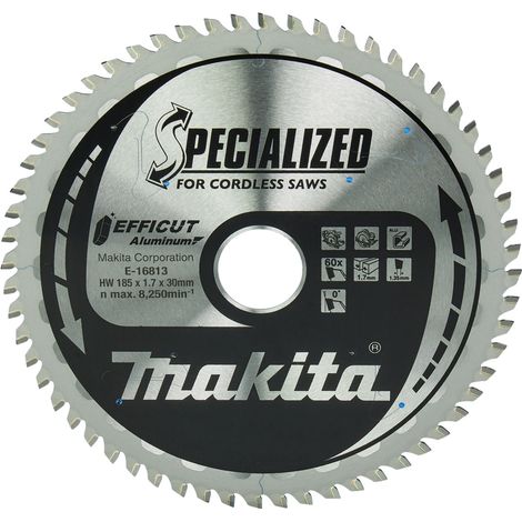 Makita EFFICUT Sägeblatt 185x30x60 - E-16813 (1/4)