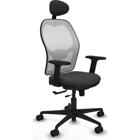 Silla de oficina piqueras y crespo Jorquera espuma alta densidad soporte lumbar (1/2)