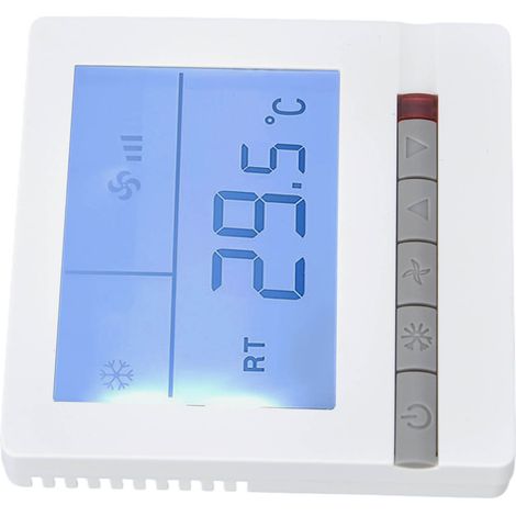 Thermostat intelligent multifonction pour climatiseur avec fonction de ventilation AC220V pour hôtels, restaurants et salles de réception. (1/5)