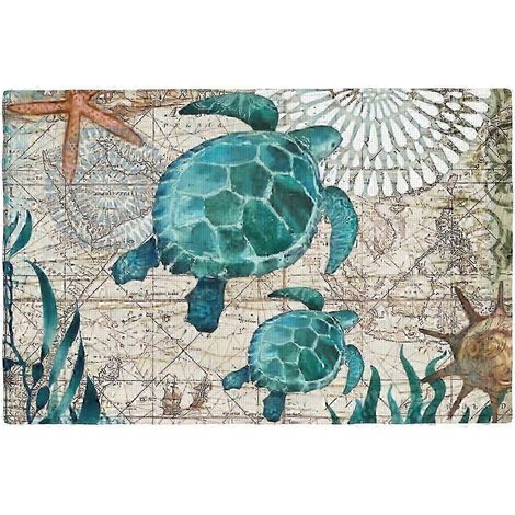 Ensemble de 4 sets de table assortis 2026 Tortues marines (1/5)