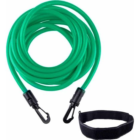 Ceinture De Natation Statique - Cordes Élastiques Pour Entraînement Aquatique - Adaptée Piscine Intérieure Extérieure - 1 Pièce (1/5)