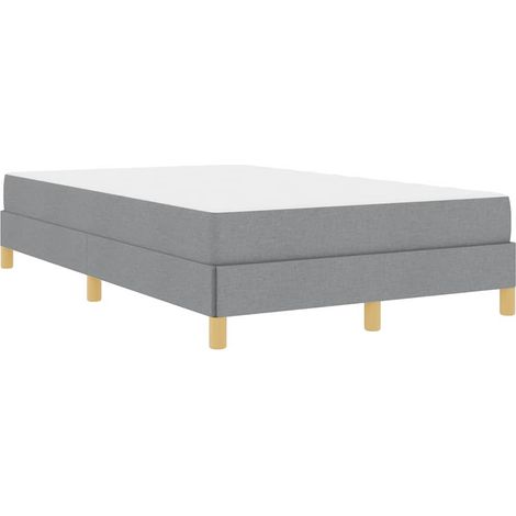 Lit double,Lit adulte,Lit à ressorts Taupe, marron 120 x 200 cm (1/5)