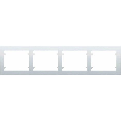 Marco de 4 elementos horizontal BLANCO BJC IRIS 18004 (1/5)