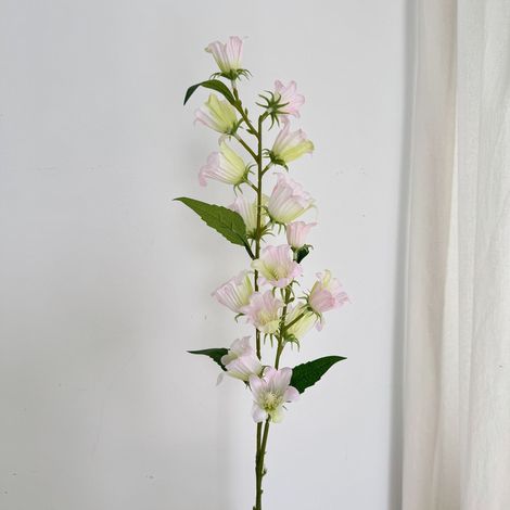 Muguet artificiel à 2 tiges - tiges longues, rose - décoration pour salon et table à manger-AquaForge (1/3)