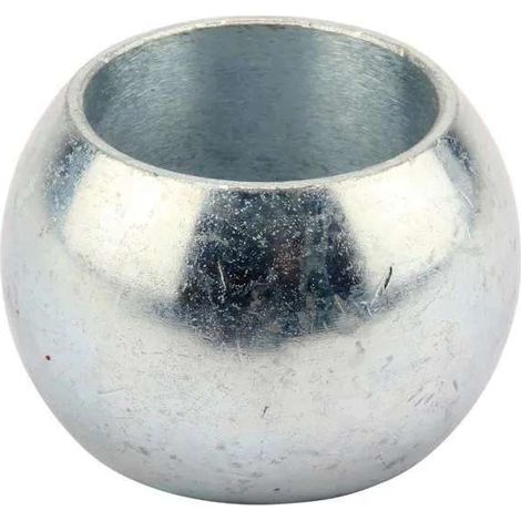 Rotule d'attelage inférieure 37 x 56 x 38mm acier trempé SAE 1020 Boule Remorque Tracteur Camion Barre Poussée