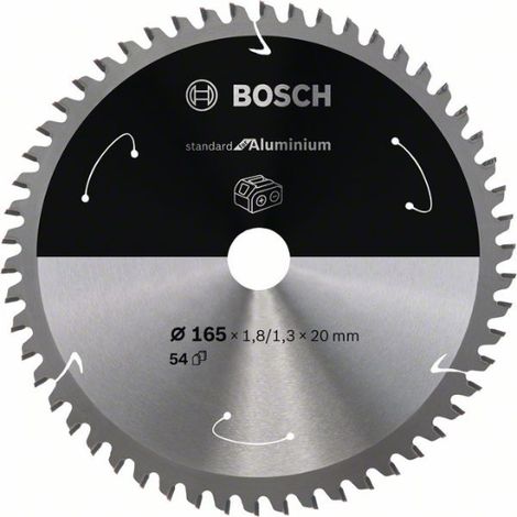 Bosch Standard hoja de sierra circular 165 mm carburo