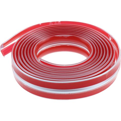 1 rouleau de bande anti-collision blanche - 1 cm x 2 m