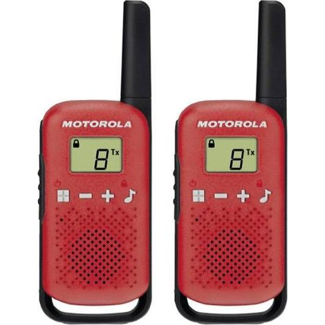 WALKIES MOTOROLA T42 ROJO