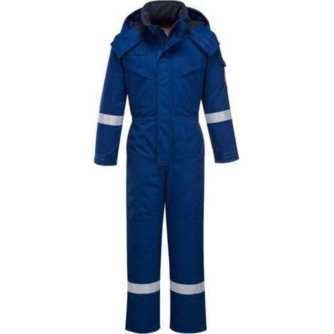 Mono de trabajo ignífugo y antiestático para invierno Regular FR53 S Azulina