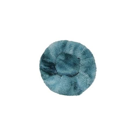 Coussin fluffy lavable pour chat et chien, tie-dye haze blue, 80 cm –