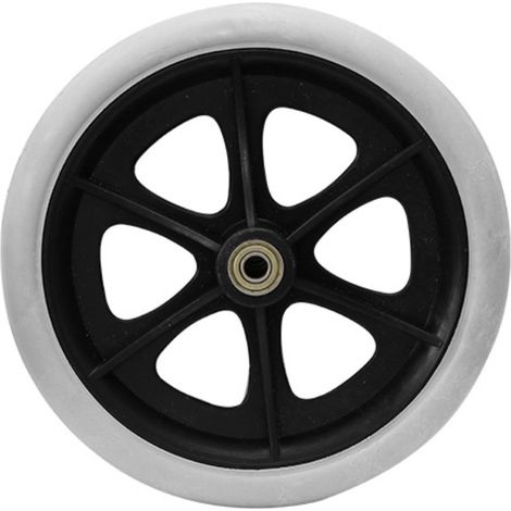Ruedas delanteras de 8 pulgadas para silla de ruedas, repuestos universales antideslizantes para ruedas, accesorios para sillas de ruedas (1/5)
