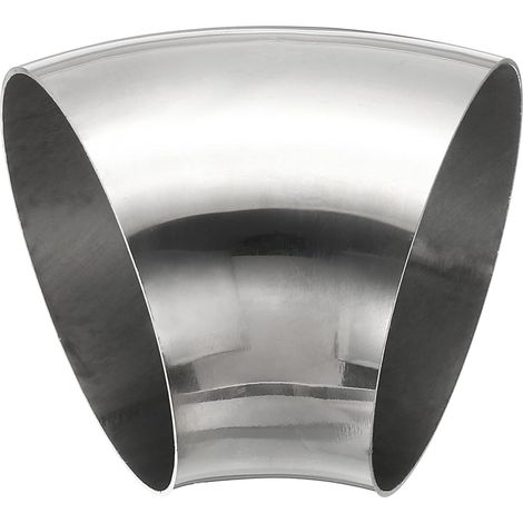1pc Coude À 45 Degrés Mandrin, D'Échappement En Acier 70mm OD Connecteur De Tuyauterie Inoxydable 304 Pour Tuyau Main Courante HVAC - 89mm (1/5)