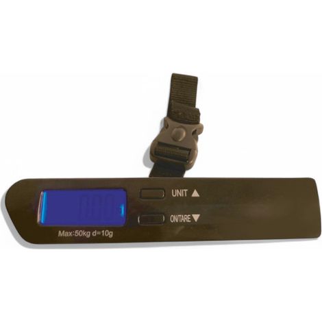 Bilancia digitale portatile con display a led capacità 50 Kg
