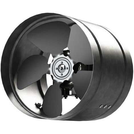 Brasseur d'air industriel 250mm – Débit d'air 1000-1400m3/h – Protection IP10 – Pour espaces confinés et ateliers – Airroxy