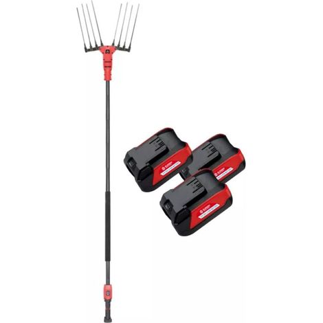 abbacchiatore olive a batteria blue bird "olimpo 23-56" movimento oscillatorio laterale 21v + 3 batterie 21v 5ah