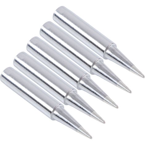 Lot de 5 pannes fer à souder 900MT-1.2D, cuivre, chauffe interne, tête de soudage électrique pour station BGA, outil de remplacement. (1/5)