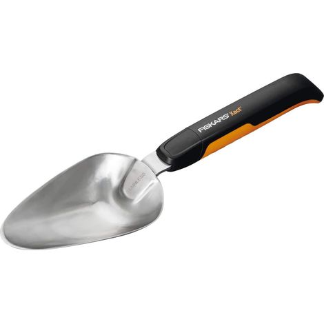 FISKARS- TRAPIANTATORE LARGO IN ACCIAIO INOX MOD.XACT 37x8CM -1027043