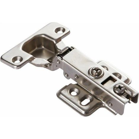 Charnière De Porte D Armoire - Acier - Fermeture Lente - 110 Degres - Cuisine - 8 Pieces (1/4)