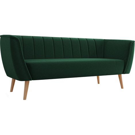 Sofá Glenview 103, Kronos 14, 182x74x75cm, Tapiz, Patas: Madera (1/5)