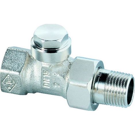 HEIMEIER Racor Regulux Recto, DN 15, Bronce rojo niquelado, 0352-02.000