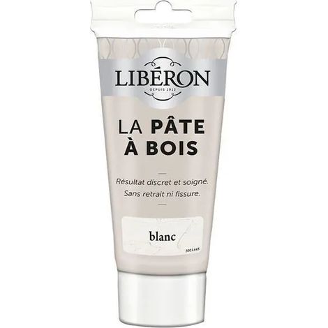 Pate à Bois Tube 50g Blanc - Liberon