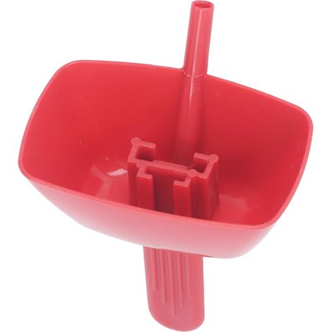 Porte-glaces en ABS anti-gouttes avec paille pour enfants, rouge (1/5)