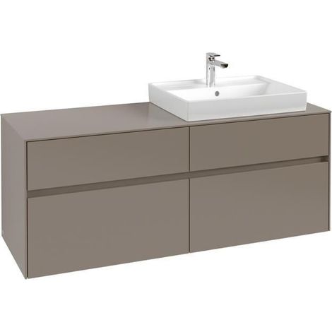 VB WTUS Collaro C08600 1400x548x500mm 4 unités WT re Gris Truffe
