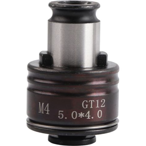 Mandrin de Taraudage JIS GT12 pour Machine à Taper et Fraiseuse CNC, Collier de Taraud M4 (1/5)