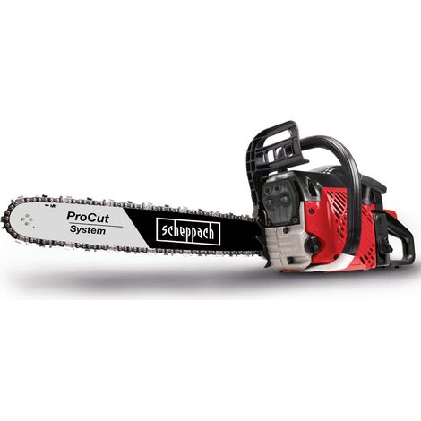 Benzin Kettensäge CSP50 Scheppach - 45cm Schwertlänge (18") 2,44 PS 45 cm³ Auto Choke (1/5)