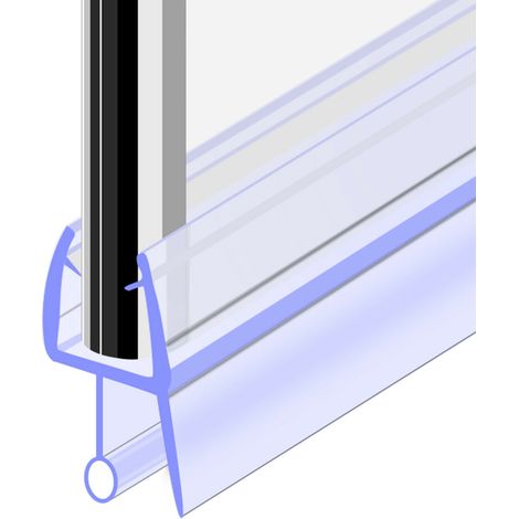 900 mm Glass Shower Door Rubber Seal Strip Gap 18 mm (1/3)