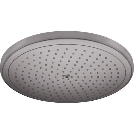 Hansgrohe Croma - Kopfbrause 280, EcoSmart, schwarz chrom gebürstet 26221340 (1/3)