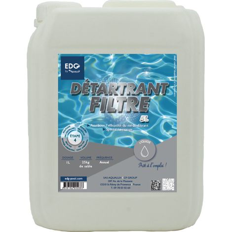 Détartrant filtre piscine 5 litres Aqualux