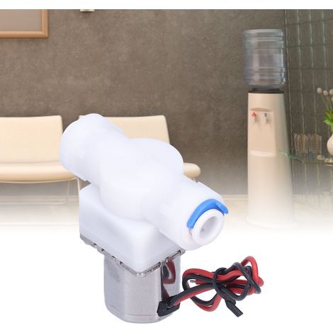 Electrovanne 1/4 pouce pour eau potable, raccord rapide, équipement hydraulique bistable DC4.5V (1/5)