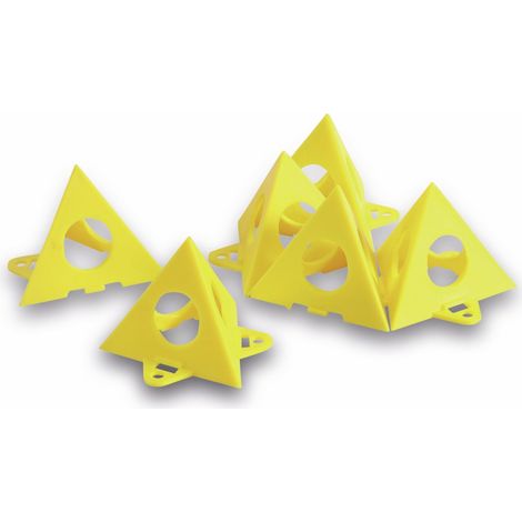BGS TECHNIC Pyramides de support, 85211, pour travaux de peinture, lot de 10 (1/5)