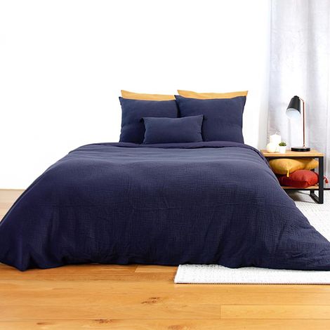 Parure de lit GAZGAZ double gaze de coton 260x240 cm (1/5)