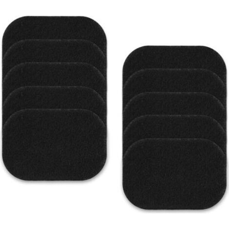 Filtre en coton jetable pour hotte aspirante portable, filtration haute efficacité, modèle : ZM7001, [10 pièces] (1/2)