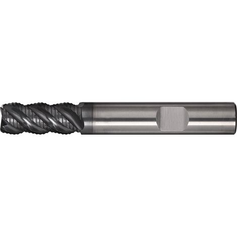 TECWERK Schaftfräser DIN 6527L Typ HR D.10mm Einsatz-L.-mm VHM TiAlN HB Z.4 lang TECWERK