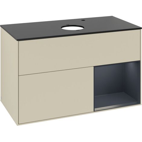 Villeroy & Boch F902HGHJ Meuble sous-lavabo Finion F90