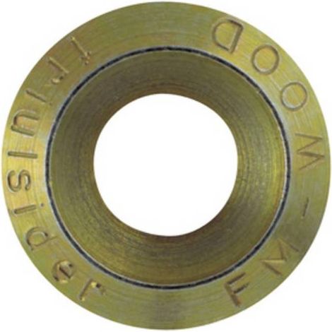 100 x RONDELLA CONICA M 8 ZINCATA GIALLA
