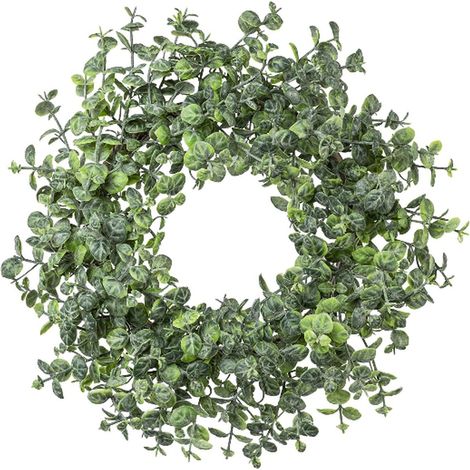 GASPER Eucalypthuskranz Grün Ø 28 cm - Kunstblumen (1/3)