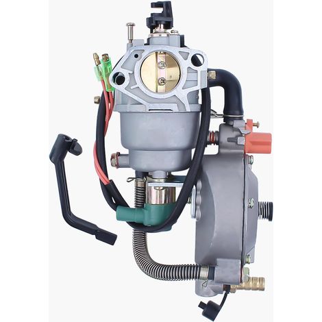Générateur à double carburant avec carburateur pour Honda GX390 GX340 188F (5KW-8KW, GPL, GN) et essence - Remplacement pour tondeuse à gazon 4,5-5,5KW (1/5)