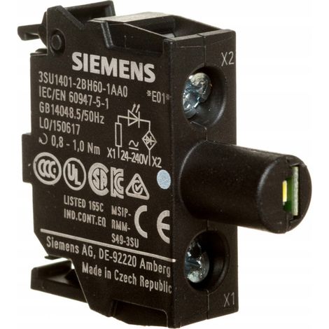 Luminaire siemens 3su1401-2bh60-1aa0 24-240V intégré LED (1/2)