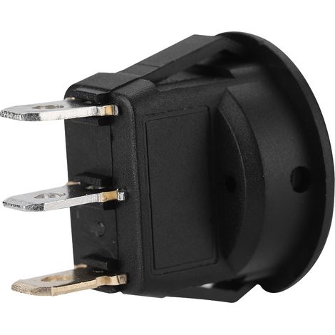 Runder Ein/Aus-SPST-12V-Elektroschalter für Auto, Transporter, Armaturenbrett, Boot, Lampe (1/5)