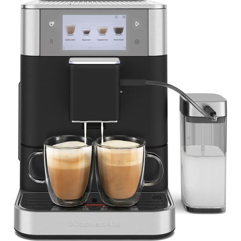 KitchenAid 5KES8558EBK, Gusseisen Schwarz Kaffeevollautomat KF8