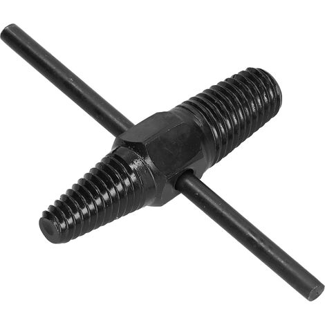Extracteur de vis polyvalent en acier carbone pour vis cassées, tuyau d'eau fissuré et valve triangulaire endommagée 1/2 3/4 pouces (1/5)