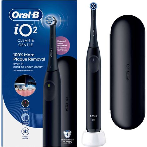 Oral-B - Elektrische Zahnbürste iO Series 2, schwarz 8700216611923 (1/3)