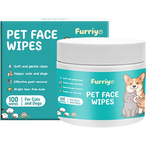 Furriyo ear cleaning wipes for pets gently and effectively remove dirt and leave your pet's ears feeling fresh. (1/5)