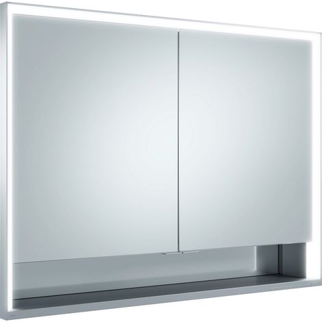 KEUCO Royal Lumos armario con espejo de pared 2 puertas, puerta