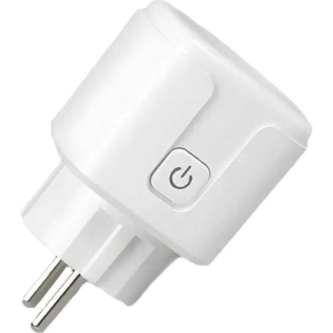 Prise Connectée WiFi, 16A 3680W Prise Intelligente EIGHTREE, Compatible avec Alexa, Google Home, SmartThings, Suivi de la Consommation d'énergie, Wi-Fi 2,4 GHz Requis (1/4)