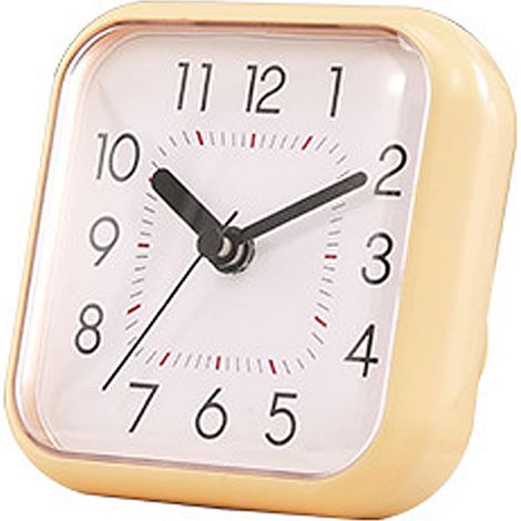 Horloge Murale Salle De Bain - Étanche Et Anti-buée - À Ventouses - 10 Cm - Sans Tic-tac - Pour Carrelage Et Miroir - 1 Pièce (1/5)